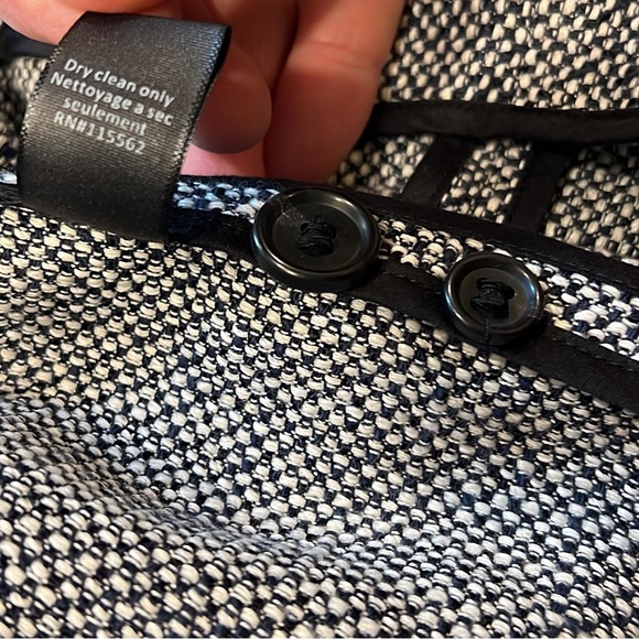 Elizabeth & James tweed longline 3/4 sleeve blazer - Picture 16 of 16